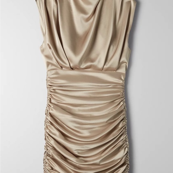 Babaton Dresses & Skirts - New With Tag  Babaton Aritzia Hasek Dress Size 6 Color Cairo Retails $198
